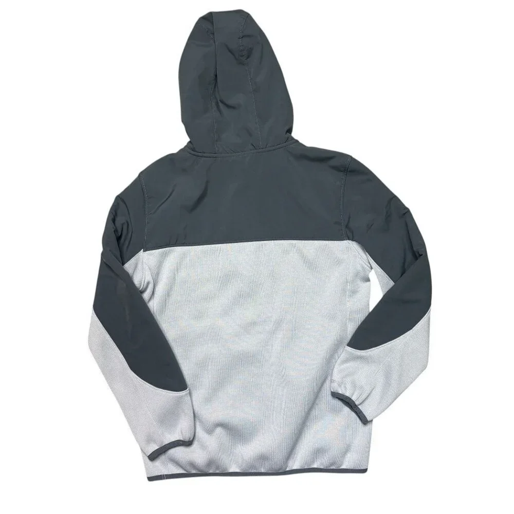 Under Armour Boys Jacket Size Youth Large Gray